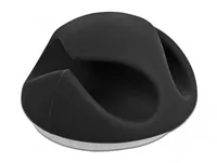 Delock Kabelhalter 29mm, für 2 Kabel, selbstklebend 6 Stück - Ausstattung Kabelmanagement: Selbstklebend - Produkttyp: Kabel-Clip - Verpackungseinheit: 6 Stück - Material: TPR - Detailfarbe: Schwarz