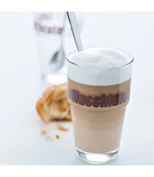 LEONARDO 042555 coffee glass Brown, Stainless steel, Transparent 2 pc(s) 410 ml