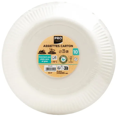 PRO nappe Einwegteller Geburtstag 10 Stück, Mehrfarbig - Produkttyp: Einwegteller - Materialtyp: Papier - Material: Karton - Detailfarbe: Mehrfarbig - Verpackungseinheit: 10 Stück