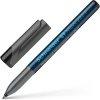 Schneider Permanent-Marker OHP Maxx Schwarz, F - Strichstärke: Fein (F) - Verpackungseinheit: 1 Stück - Oberfläche: Universal - Set: Nein - Detailfarbe: Schwarz - Eigenschaft-Stift: Permanent
