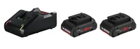 Starter-Set 18V (2x ProCORE 18V 4.0Ah + GAL 18V-40 Professional), Ladegerät
