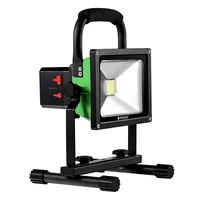 Nordride Akku Scheinwerfer COB LED 20 W 6000 K 2000 lm - Betriebsart: Akkubetrieb - Dimmbar: dimmbar - Anwendungsbereich: Outdoor - Werkstatt - Indoor - Bau - Lichtfarbe: Kaltweiss/Tageslichtweiss (KW) - Lichtausbeute: 100 lm/W - Gesamtleistung: 20 W