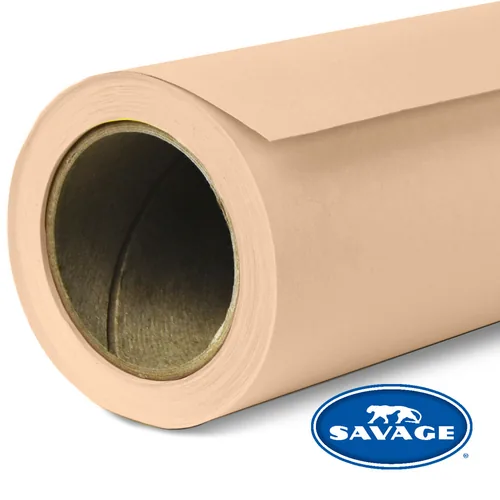 Savage Hintergrund Papier 1.35 x 11 m Beige - 