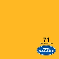 Savage Hintergrund Papier 2.72 x 11m Deep Yellow - 