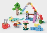 Max Bersinger Baukasten Marioinex Mini Waffle Pastell - 300 Teile - Altersempfehlung ab: 3 Jahren - Material: Kunststoff - Anzahl Teile: 300 Teile