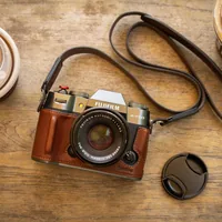Smallrig Leder-Halbtaschen-Kit für FUJIFILM X-T50 Grün - Tragemöglichkeit: Schulterriemen - Detailfarbe: Grün - Zusatzfächer: Nein - Bauform Kamera: Digitalkamera - Kompakt - Kamerataschenart: Kamerahülle
