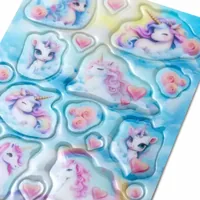 HERMA Sticker MAGIC HAPPY UNICORN TRANSPUFFY