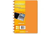ADOC Sichtbuch PP transparent A4 5532.600 orange 30 Taschen