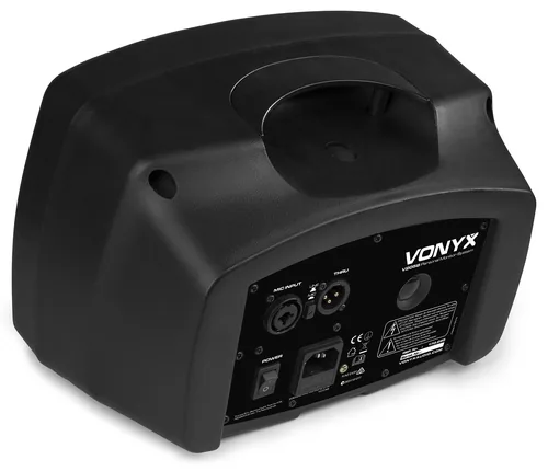 Vonyx PA-System V205B Personal Monitor mit BT / USB - Nennleistung: 80 W - Prinzip: Aktiv - Einsatzgebiete: Gastro / Gewerbe - Übungsraum - Home-Party /-Disco - Schulen / Aulen - mobil - Kleinere Bühnen - Ausstattung: Volumenregler - Integrierter Mixer - 