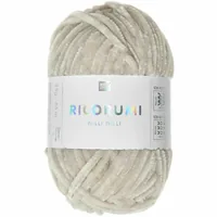 Rico Design Wolle Ricorumi Nilli Nilli Nature - Packungsgrösse: 1 Stück - Länge: 65 m - Material: Polyester - Detailfarbe: Nature - Waschbar bei: 30 °C - Nadelstärke: 3 mm