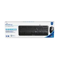 MediaRange TastaturMaus USB 2.0 schwarz QWERTY GR