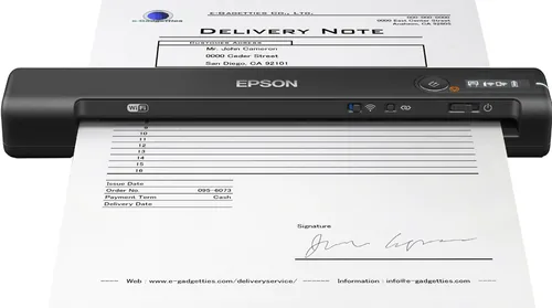 Epson WorkForce ES-60W Handheld scanner 600 x 600 DPI A4 Black