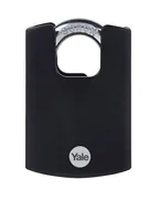 Yale Vorhängeschloss Y121B 50/32 Schwarz Messing - Schlossart: Vorhangschloss - Set: Nein - Aussenanwendung: Ja