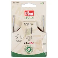 Prym 1530 Natural Kunststoffseil und Zubehör 360° drehbar, 100 cm - Material: Kunststoff - Produkttyp: Seil