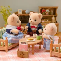 Sylvanian Families Sylvanian Families Biscuit Bären Familie Spielfigurenset - Themenbereich: Neutral - Altersempfehlung ab: 3 Jahren