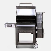 Masterbuilt Gravity Series 1050 Digitaler Holzkohlegrill + Smoker - Zusatzausstattung: Deckel - Typ: Holzkohlegrill - Betriebsart: Keine - Breite: 154 cm - Grillfläche: 6770 cm² - Grillflächenbreite: 71 cm