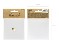 PartyDeco WS10-019ME-KARTON seating card 40 pc(s)