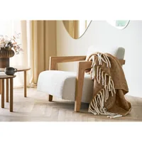 House Nordic 3971013 plaid 130 x 170 cm Polyester, Laine Teint