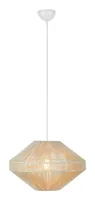 Markslöjd Pendelleuchte RAZZO Beige 50 cm - Betriebsart: Netzbetrieb - Lampensockel: E27 - Farbtemperatur Kelvin: Keine Angabe - Gesamtleistung: 40 W - Farbwiedergabeindex CRI: 0 - Dimmbar: nicht dimmbar