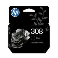 HP 308 Black Original Ink Cartridge cartouche d'encre 1 pièce(s) Rendement standard