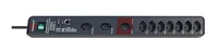 Brennenstuhl 1159492936 surge protector Anthracite 10 AC outlet(s) 3 m