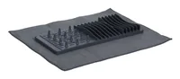 FURBER Abtropfgestell Grau - Tiefe: 16 cm - Breite: 40 cm - Detailfarbe: Grau - Geschirrhalterung: Tellerhalterung - Höhe: 4 cm - Produkttyp: Abtropfgestell
