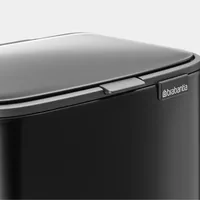 Brabantia Bo 4 L Rectangular Steel Black