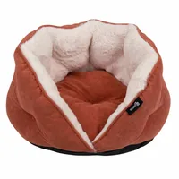 District 70 Kuschelsack Tuck, Terra - Breite: 50 cm - Länge: 50 cm - Detailfarbe: Terracotta - Tierart: Katze - Produkttyp: Kuschelsack