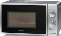 Bomann MW 6014 CB Silver Solo microwave Countertop 20 L 700 W