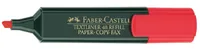 FABER-CASTELL Textmarker TL 48 1-5mm 154821 rot