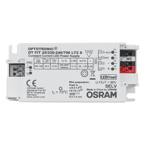 Osram OT FIT 25/220…240/700 LT2 S