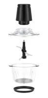 Trisa Zerkleinerer Chop Noir Transparent/Schwarz - Detailfarbe: Schwarz - Transparent - Gerätetyp: Zerkleinerer - Volumen: 1.2 l - Ausstattung: Zerkleinerer