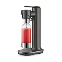 Sage Wassersprudler the InFizz Fusion Noir Edition - Breite: 15 cm - Höhe: 43 cm - Tiefe: 26 cm - Detailfarbe: Anthrazit - Passender Zylinder: 0.6 l - 1 l - Im Lieferumfang enthaltene Flaschen: 1