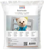 Glorex Bastelwatte Weiss, 100g - Packungsgrösse: 1 Stück - Waschbar bei: 30 °C - Detailfarbe: Weiss - Material: Polyester
