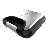 Rock?nToast Classic+ Sandwichmaker (edelstahl/schwarz, 800 Watt, für 2 Personen)