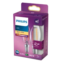Philips 8718699777616 LED-Lampe Warmweiß 2700 K 4,3 W F