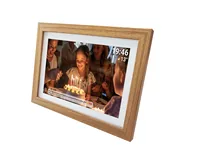Denver PFF-1543LW digital photo frame Light brown 39.6 cm (15.6) Touchscreen Wi-Fi