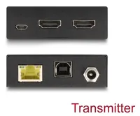 DeLOCK 65957 KVM extender Transmitter & receiver