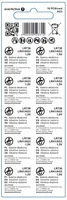Mini alkaline batteries everActive G3 LR736 LR41 10 pcs