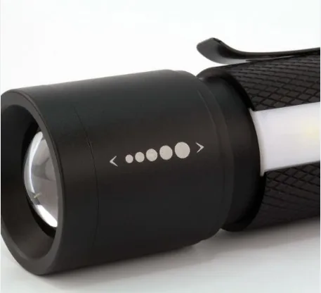 Ansmann 1600-0137 flashlight Black, White Hand flashlight LED
