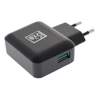 2GO Ladegerät 18W Quick-Charge 3.0 1x USB-A schwarz