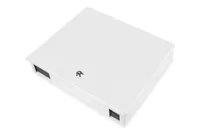 Digitus Fiber optic wall-mounted housing, singlemode, assembled, 24 x LC DX adapter and pigtail