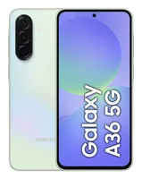 Samsung Galaxy A36 17 cm (6.7") Double SIM Android 15 5G USB Type-C 6 Go 128 Go 5000 mAh Citron vert