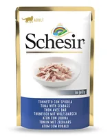 SCHESIR in jelly Tuna with seabass - wet cat food - 85 g