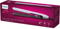 Philips 5000 series BHS520/00 messa in piega Piastra per capelli Caldo Nero, Bianco 1,8 m