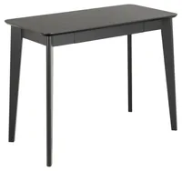 AC Design Tisch Roxby, Eiche, Schwarz - Material: Holz Eiche - Belastbarkeit: 100 kg