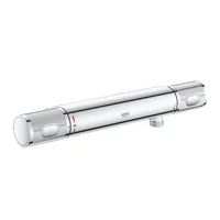 GROHE Duscharmatur Precision Feel chrom - Produktfamilie: Precision Flow - Ausführung: Aufputz-Thermostat - Anschlussmass: 1/2 - Material: Messing