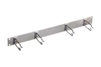 R&M Kabelführungspanel 19 1HE Aluminium - Detailfarbe: Aluminium
