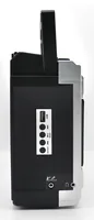 soundmaster Radio RR20SI Silber - Widerstandsfähigkeit: Keine Angabe - Radio Tuner: FM - Stromversorgung: Akkubetrieb - Netzbetrieb - Detailfarbe: Silber - Streaming Formate: Keine - Ausstattung: Kassettendeck - Mikrofon