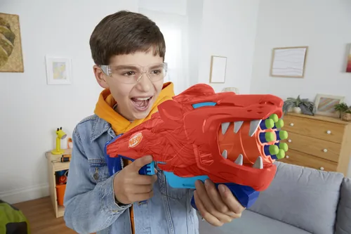 NERF Junior Wild Lionfury - Waffentyp: Gewehr - Altersempfehlung ab: 6 Jahren - Geschossart: Dart - Motorisierter Dartabschuss: Nein